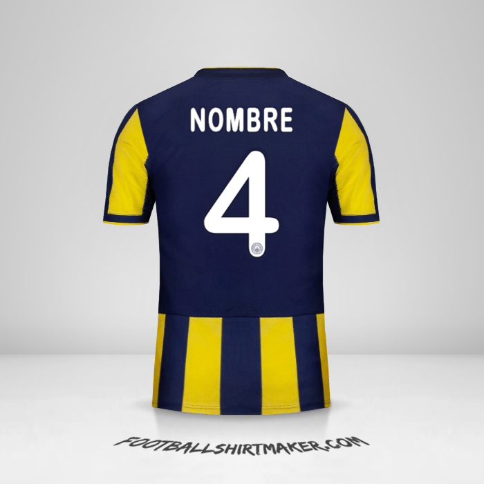 Jersey Fenerbahce SK Cup 2018/19 -  nombre - 4