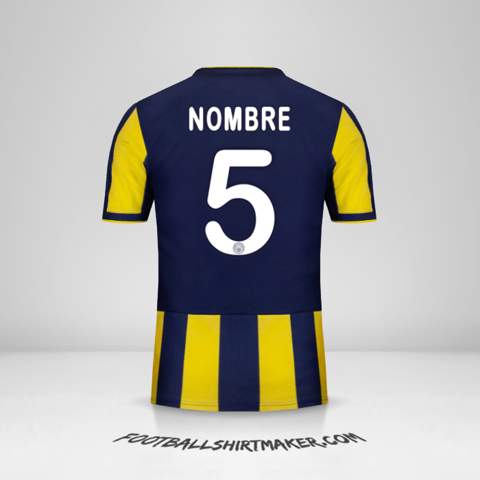 Camiseta Fenerbahce SK Cup 2018/19 -  nombre - 5