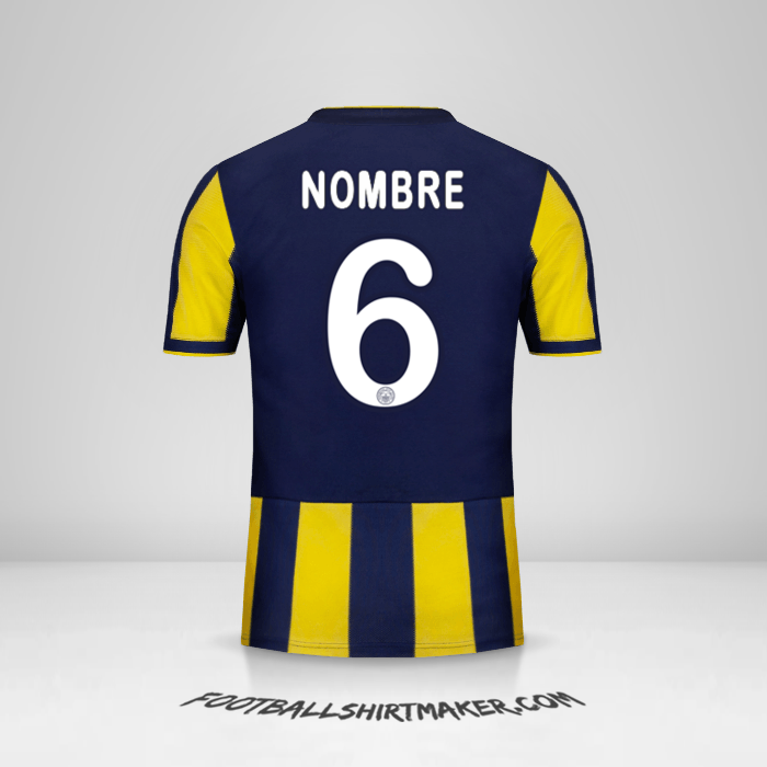 Jersey Fenerbahce SK Cup 2018/19 -  nombre - 6