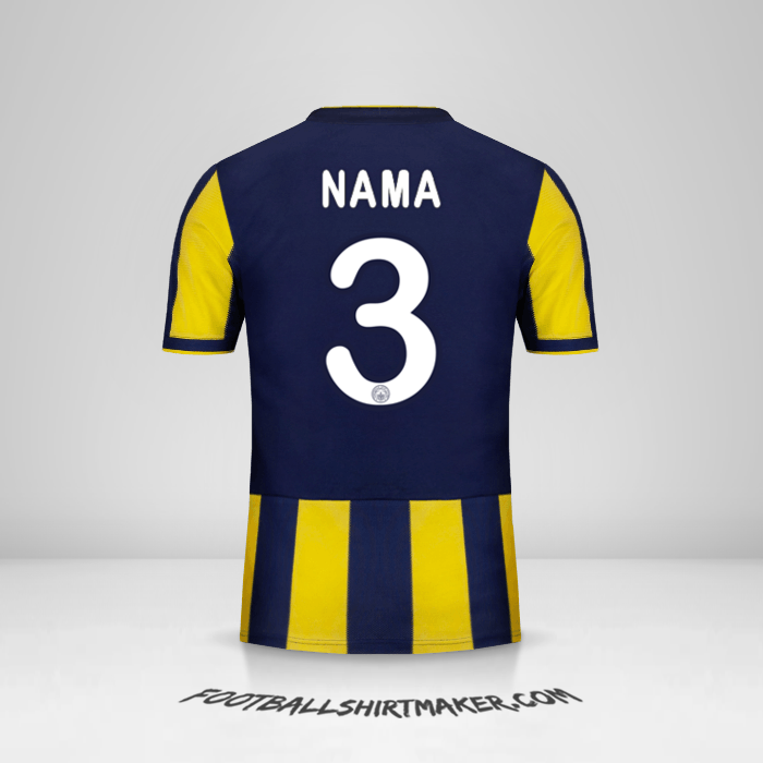 Jersey Fenerbahce SK Cup 2018/19 -  nama - 3