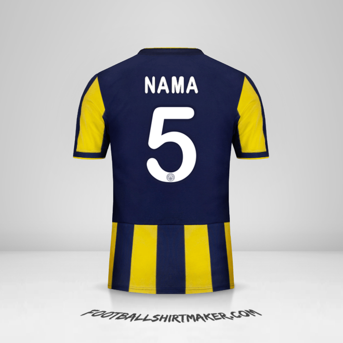 Jersey Fenerbahce SK Cup 2018/19 -  nama - 5