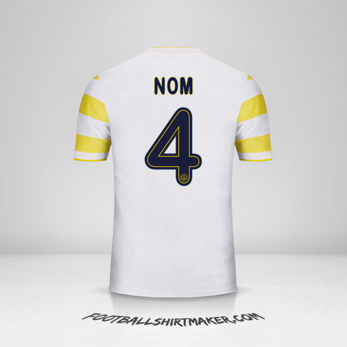Maillot Fenerbahce SK Cup 2018/19 Extérieur -  nom - 4