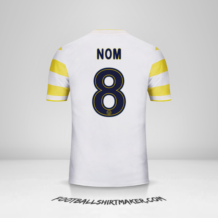 Maillot Fenerbahce SK Cup 2018/19 Extérieur -  nom - 8