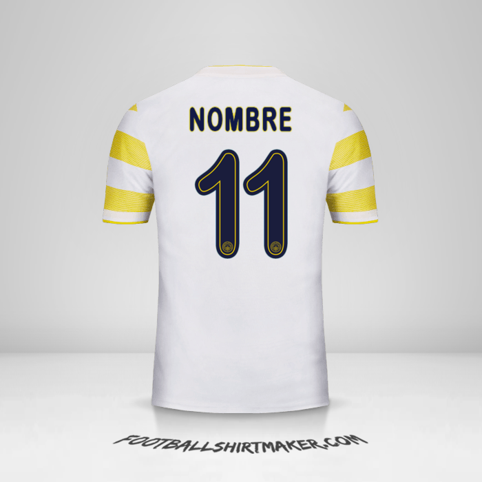Jersey Fenerbahce SK Cup 2018/19 Visita -  nombre - 11
