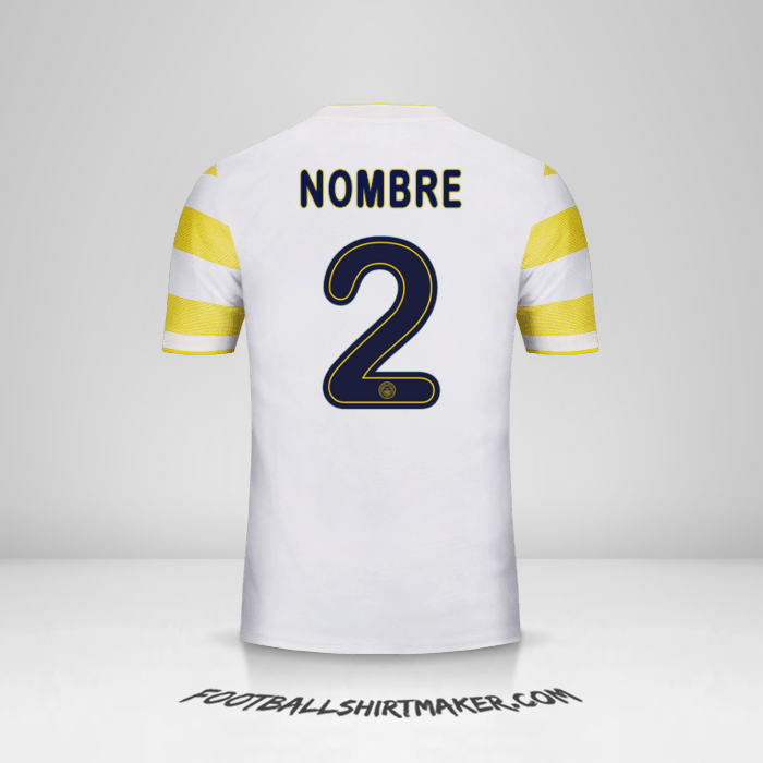 Camiseta Fenerbahce SK Cup 2018/19 Visita -  nombre - 2