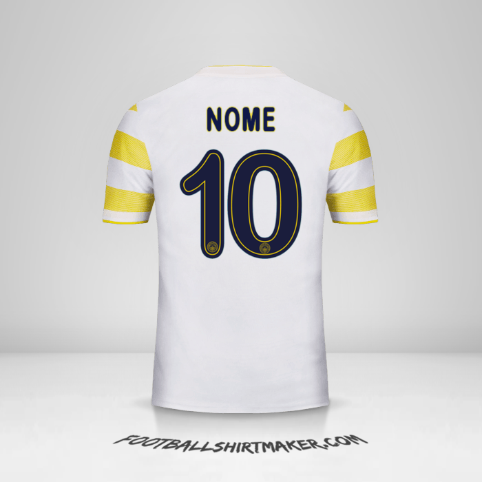 Maglia Fenerbahce SK Cup 2018/19 Seconda -  nome - 10