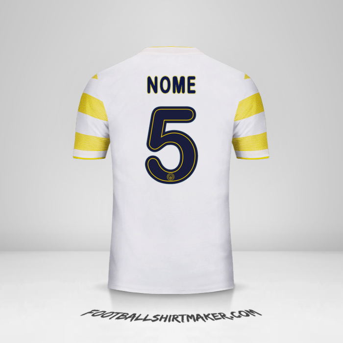 Maglia Fenerbahce SK Cup 2018/19 Seconda -  nome - 5