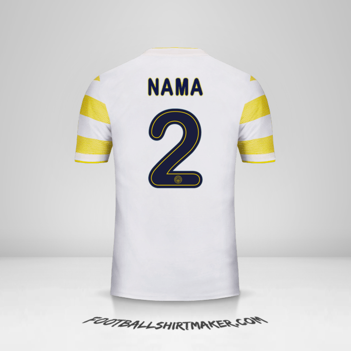 Jersey Fenerbahce SK Cup 2018/19 Alternatif -  nama - 2