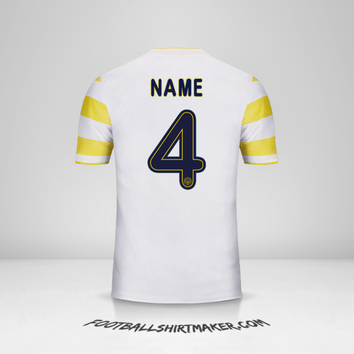 Trikot Fenerbahce SK Cup 2018/19 Auswärts -  name - 4