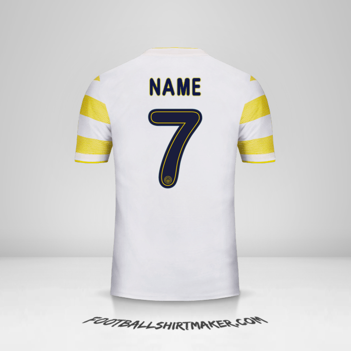 Jersey Fenerbahce SK Cup 2018/19 Away -  name - 7