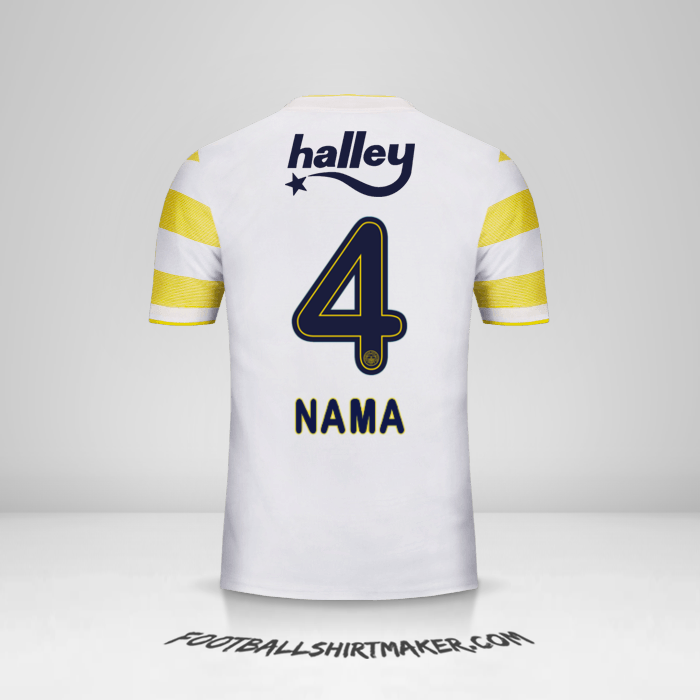 Jersey Fenerbahce SK 2018/19 Alternatif -  nama - 4