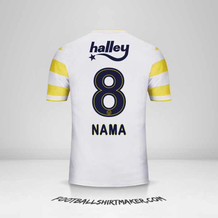 Jersey Fenerbahce SK 2018/19 Alternatif -  nama - 8