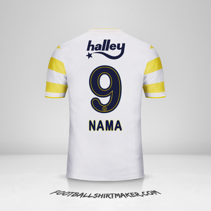 Jersey Fenerbahce SK 2018/19 Alternatif -  nama - 9