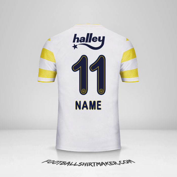 Shirt Fenerbahce SK 2018/19 Away -  name - 11