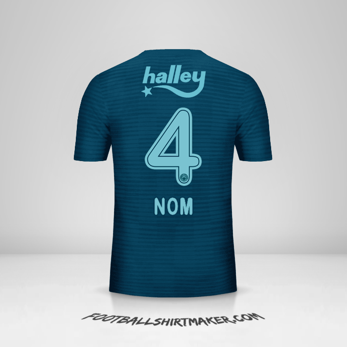 Maillot Fenerbahce SK 2018/19 Troisième -  nom - 4