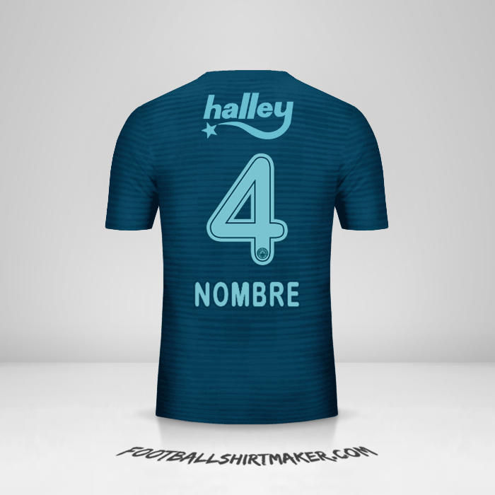 Camiseta Fenerbahce SK 2018/19 Tercera -  nombre - 4