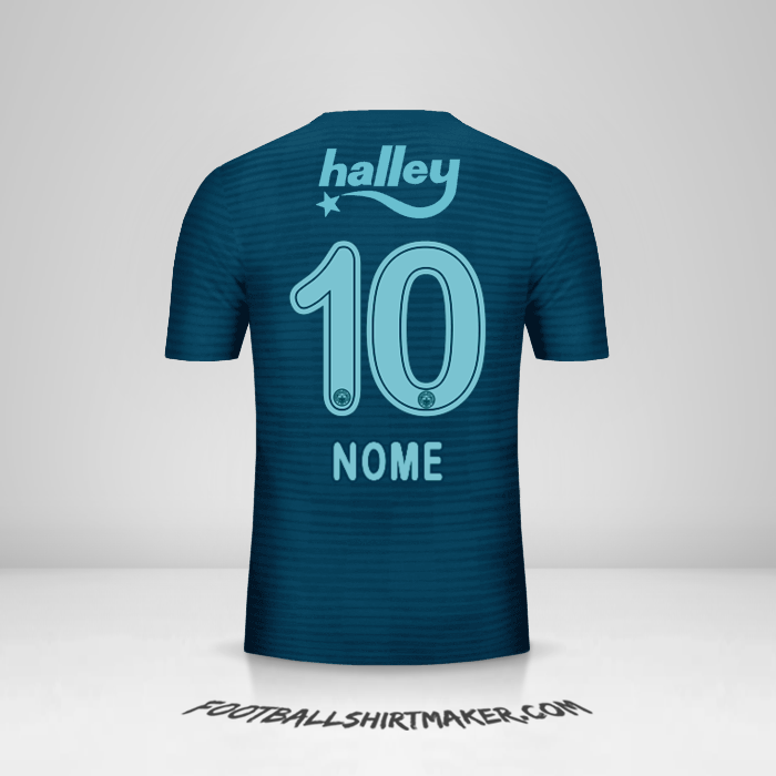 Maglia Fenerbahce SK 2018/19 Terza -  nome - 10