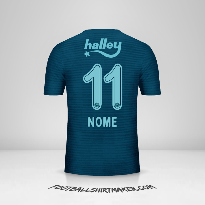 Maglia Fenerbahce SK 2018/19 Terza -  nome - 11