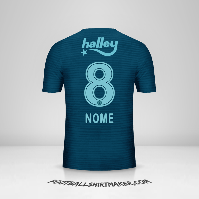 Maglia Fenerbahce SK 2018/19 Terza -  nome - 8