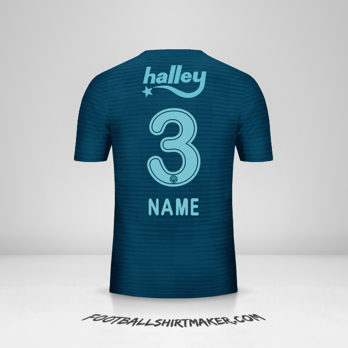Shirt Fenerbahce SK 2018/19 Third -  name - 3