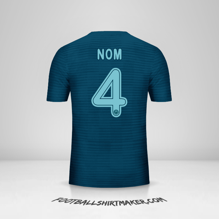 Maillot Fenerbahce SK Cup 2018/19 Troisième -  nom - 4