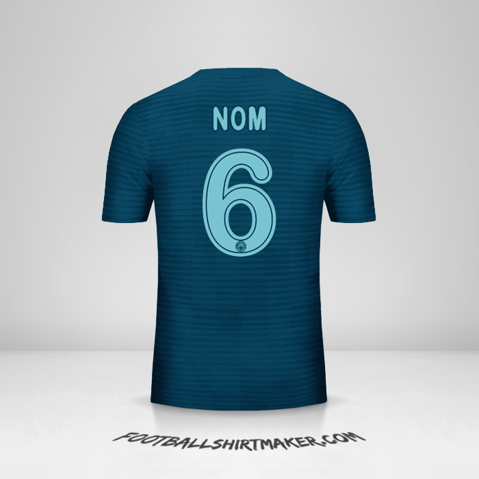 Maillot Fenerbahce SK Cup 2018/19 Troisième -  nom - 6