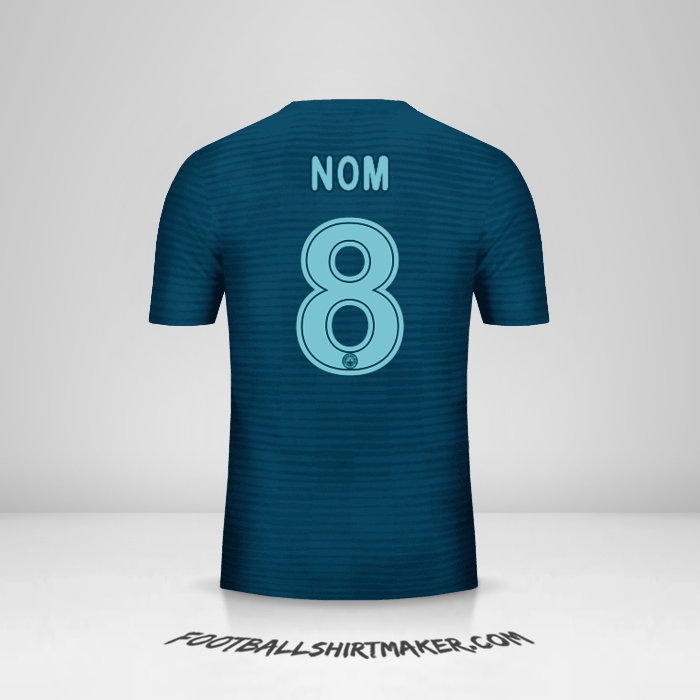Maillot Fenerbahce SK Cup 2018/19 Troisième -  nom - 8