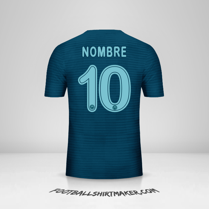 Jersey Fenerbahce SK Cup 2018/19 Tercera -  nombre - 10