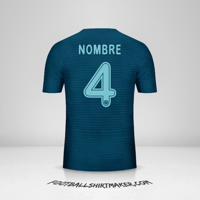 Camiseta Fenerbahce SK Cup 2018/19 Tercera -  nombre - 4