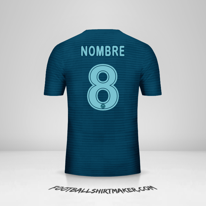 Jersey Fenerbahce SK Cup 2018/19 Tercera -  nombre - 8