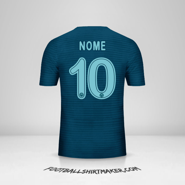 Camisa Fenerbahce SK Cup 2018/19 Terceira -  nome - 10