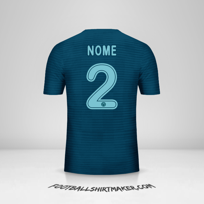 Maglia Fenerbahce SK Cup 2018/19 Terza -  nome - 2