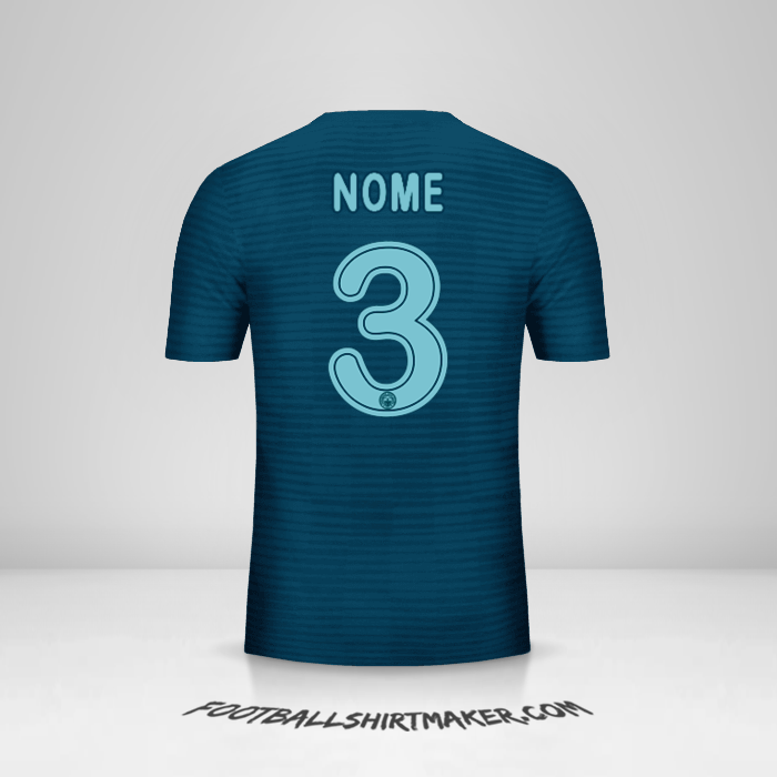 Camisola Fenerbahce SK Cup 2018/19 Terceira -  nome - 3