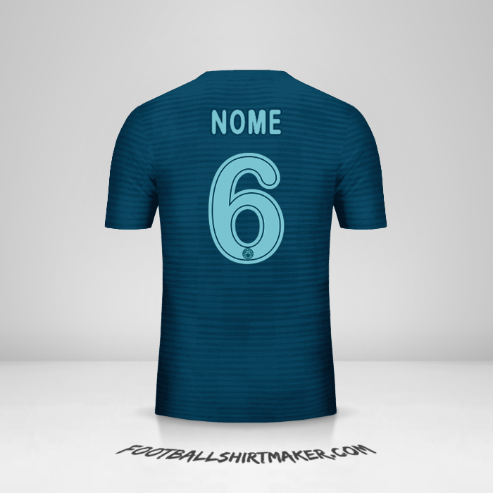 Camisa Fenerbahce SK Cup 2018/19 Terceira -  nome - 6