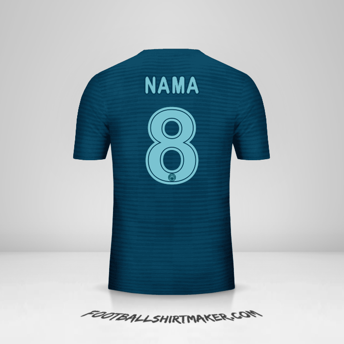 Jersey Fenerbahce SK Cup 2018/19 Ketiga -  nama - 8