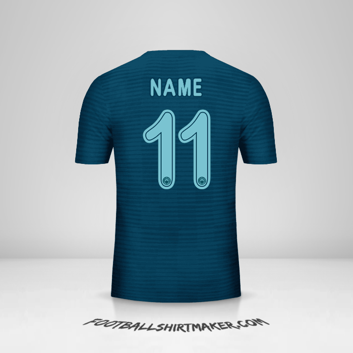 Shirt Fenerbahce SK Cup 2018/19 Third -  name - 11
