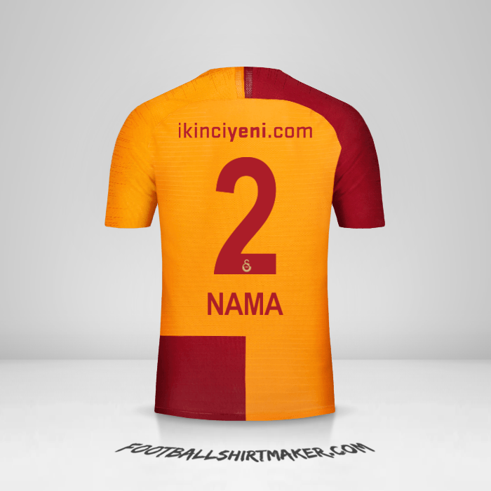 Jersey Galatasaray SK 2018/19 -  nama - 2