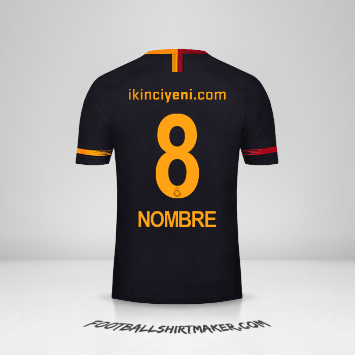 Camiseta Galatasaray SK 2018/19 Visita -  nombre - 8