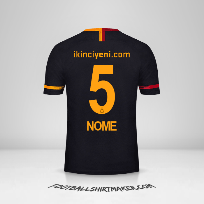 Camisa Galatasaray SK 2018/19 Alternativa -  nome - 5