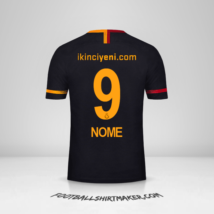 Maglia Galatasaray SK 2018/19 Seconda -  nome - 9