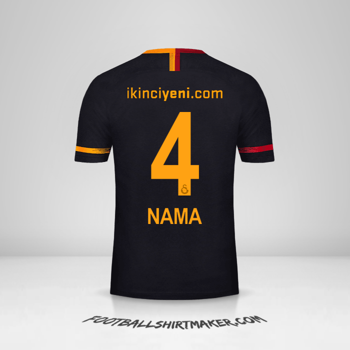 Jersey Galatasaray SK 2018/19 Alternatif -  nama - 4