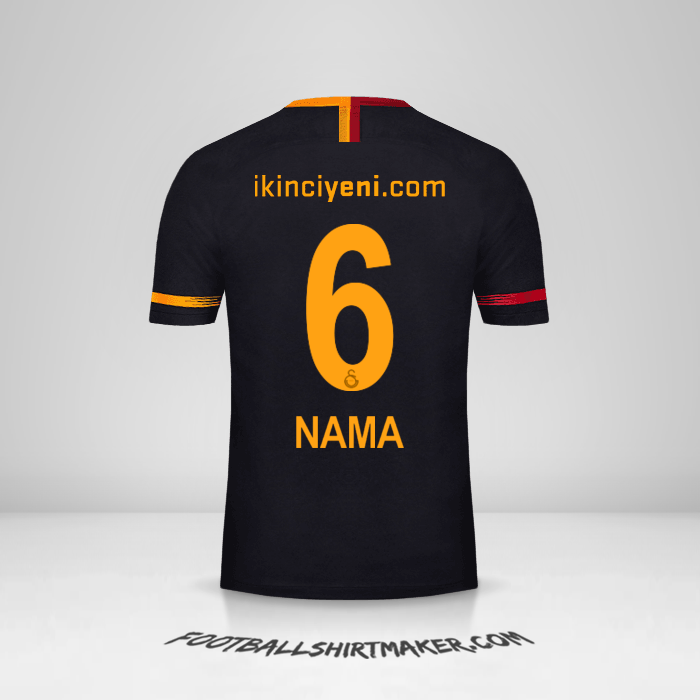 Jersey Galatasaray SK 2018/19 Alternatif -  nama - 6