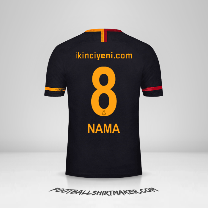 Jersey Galatasaray SK 2018/19 Alternatif -  nama - 8