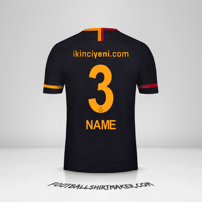 Shirt Galatasaray SK 2018/19 Away -  name - 3