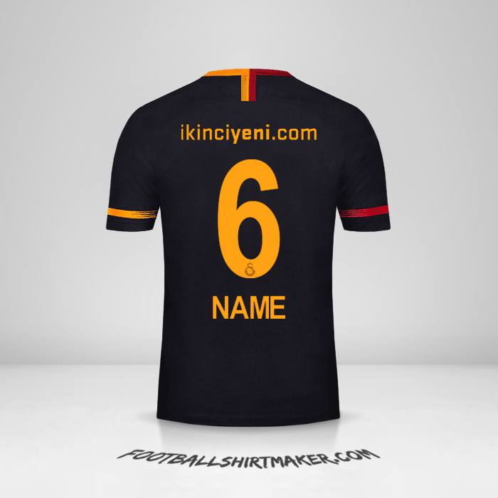 Jersey Galatasaray SK 2018/19 Away -  name - 6