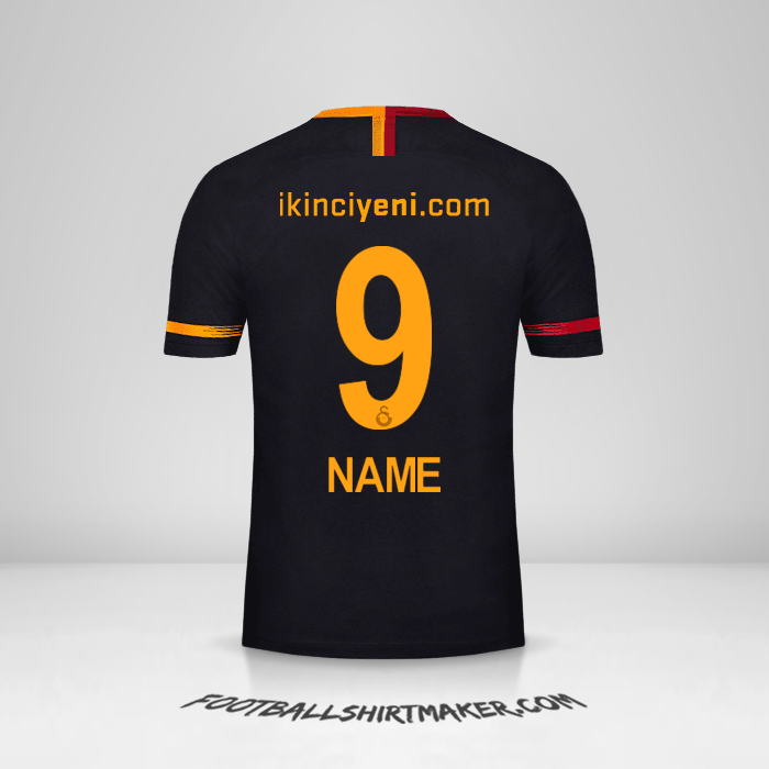 Trikot Galatasaray SK 2018/19 Auswärts -  name - 9