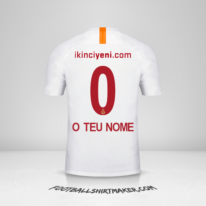 Camisola Galatasaray SK 2018/19 III -  o teu nome - 0