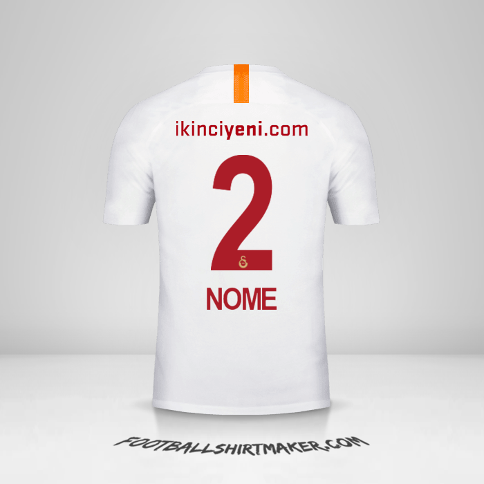Maglia Galatasaray SK 2018/19 Terza -  nome - 2