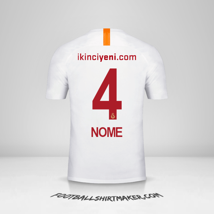 Maglia Galatasaray SK 2018/19 Terza -  nome - 4