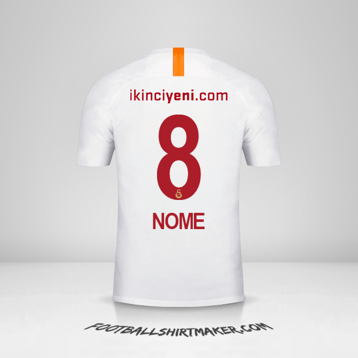 Maglia Galatasaray SK 2018/19 Terza -  nome - 8
